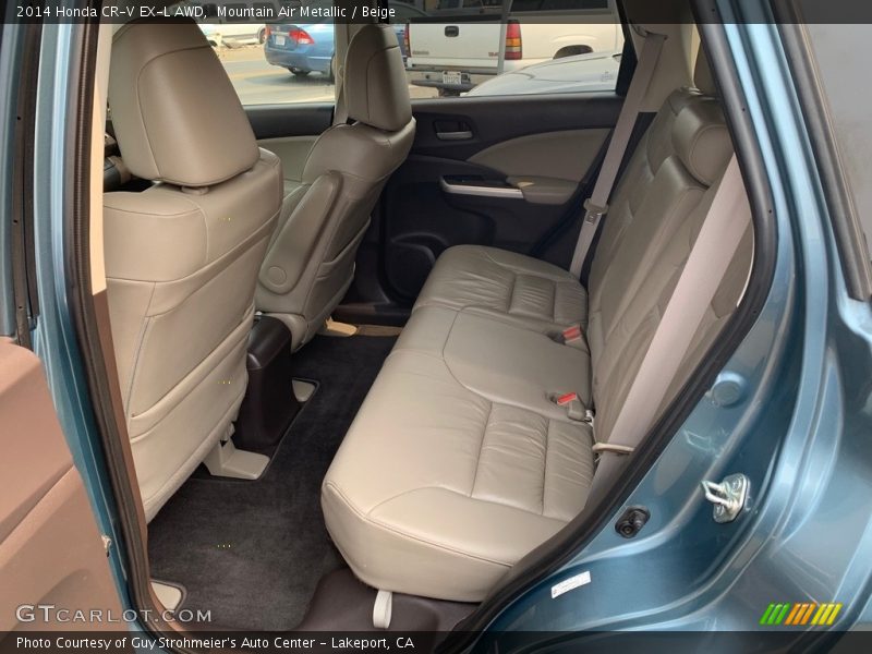Mountain Air Metallic / Beige 2014 Honda CR-V EX-L AWD