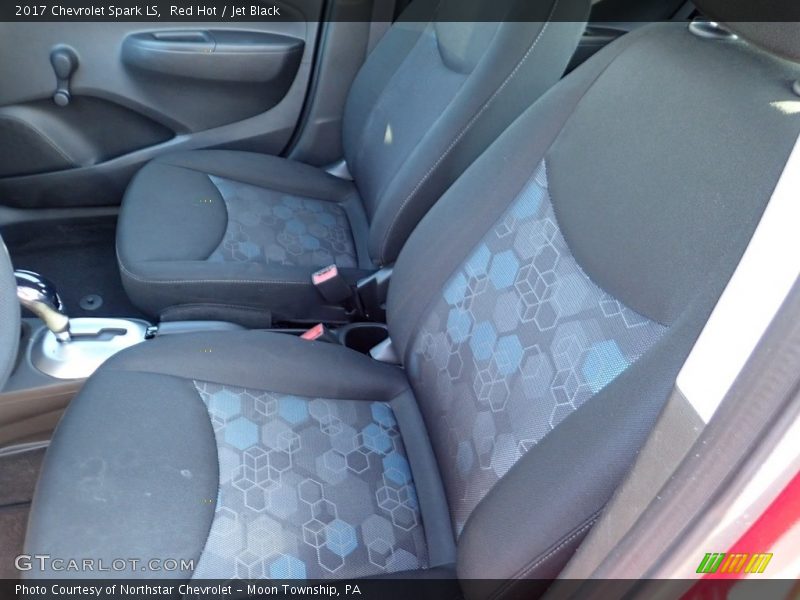 Red Hot / Jet Black 2017 Chevrolet Spark LS