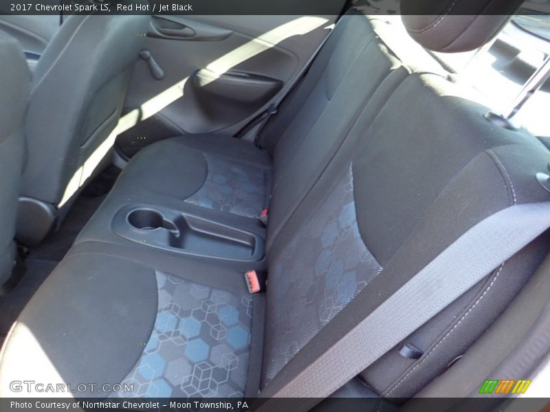 Red Hot / Jet Black 2017 Chevrolet Spark LS