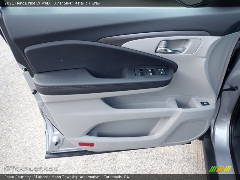 Door Panel of 2021 Pilot LX AWD