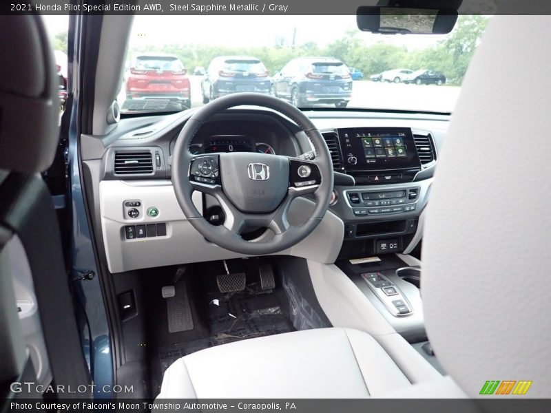 Front Seat of 2021 Pilot Special Edition AWD