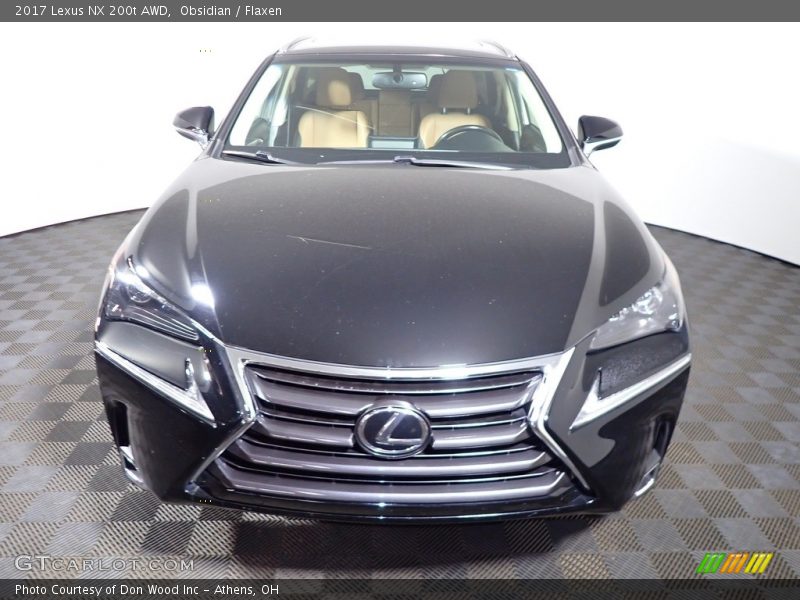 Obsidian / Flaxen 2017 Lexus NX 200t AWD