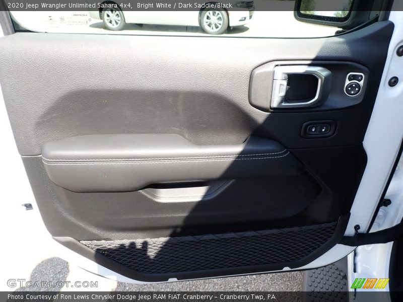 Bright White / Dark Saddle/Black 2020 Jeep Wrangler Unlimited Sahara 4x4