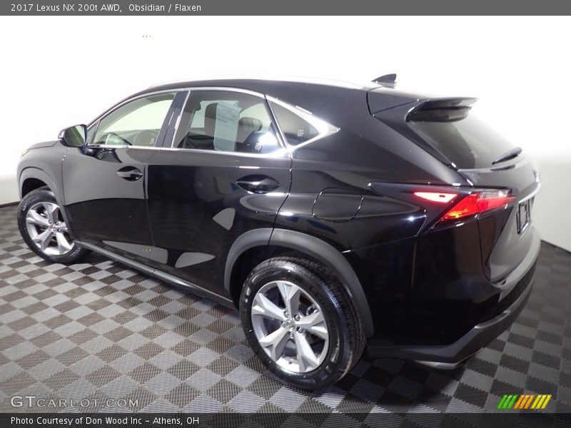 Obsidian / Flaxen 2017 Lexus NX 200t AWD