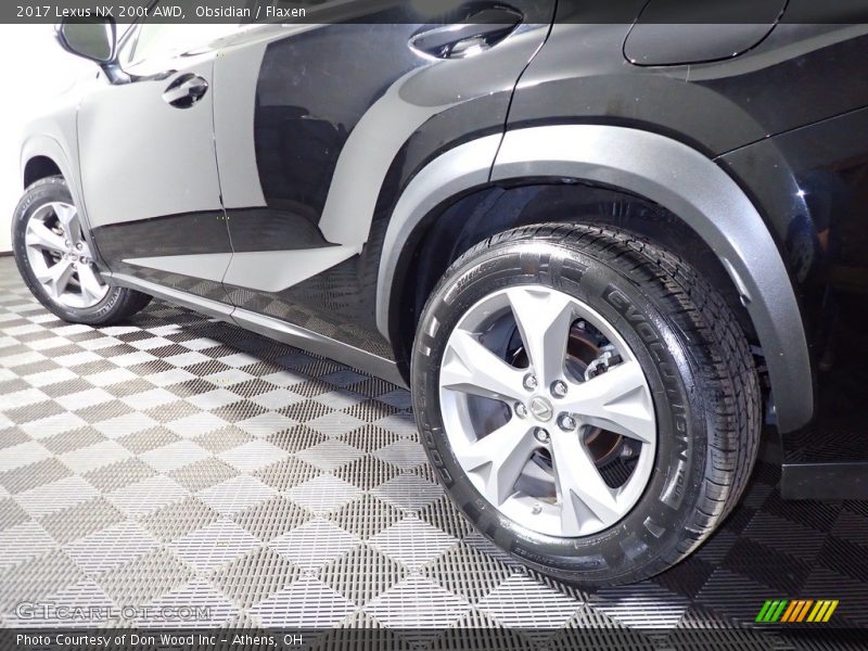 Obsidian / Flaxen 2017 Lexus NX 200t AWD