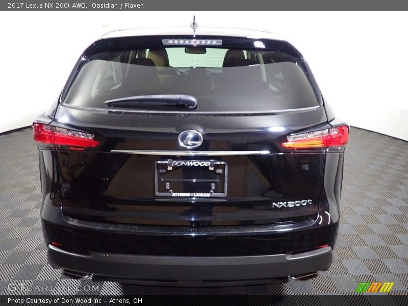 Obsidian / Flaxen 2017 Lexus NX 200t AWD