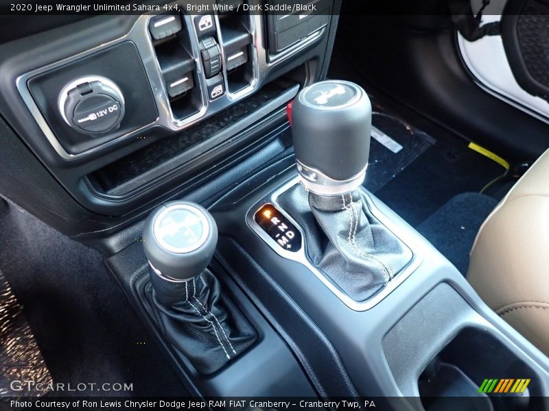 Bright White / Dark Saddle/Black 2020 Jeep Wrangler Unlimited Sahara 4x4