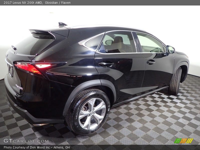 Obsidian / Flaxen 2017 Lexus NX 200t AWD
