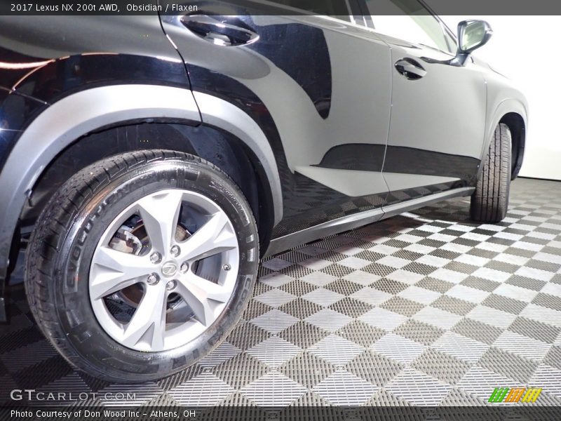 Obsidian / Flaxen 2017 Lexus NX 200t AWD