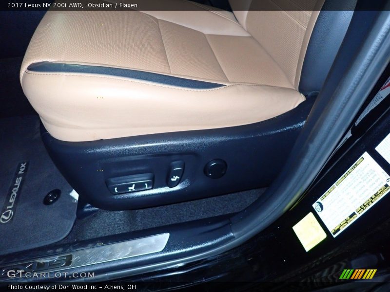 Obsidian / Flaxen 2017 Lexus NX 200t AWD