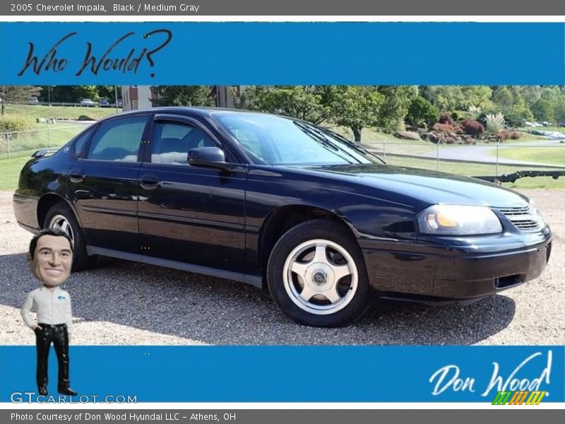 Black / Medium Gray 2005 Chevrolet Impala