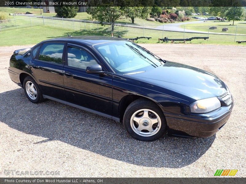 Black / Medium Gray 2005 Chevrolet Impala