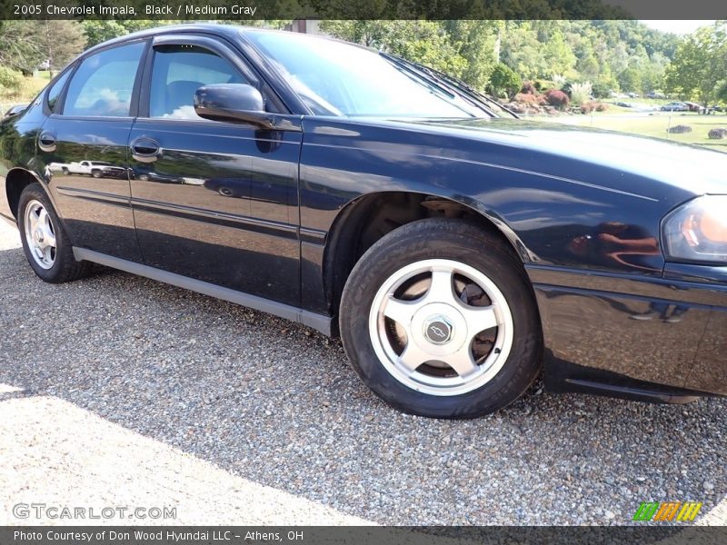 Black / Medium Gray 2005 Chevrolet Impala