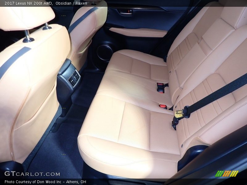 Obsidian / Flaxen 2017 Lexus NX 200t AWD