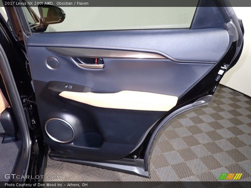 Obsidian / Flaxen 2017 Lexus NX 200t AWD