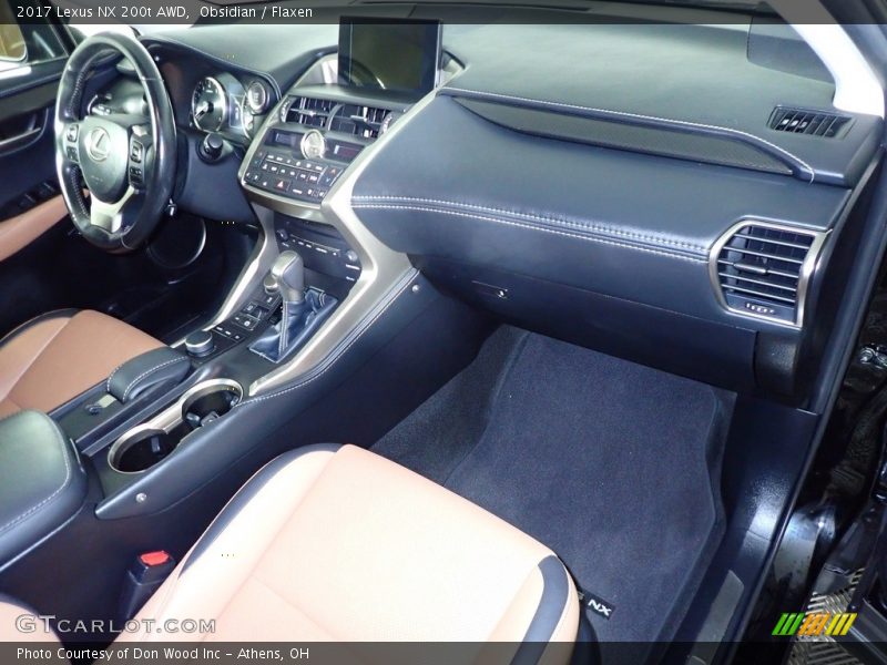 Obsidian / Flaxen 2017 Lexus NX 200t AWD