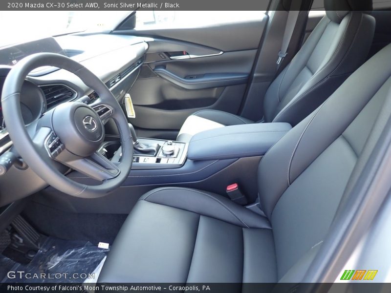 Sonic Silver Metallic / Black 2020 Mazda CX-30 Select AWD