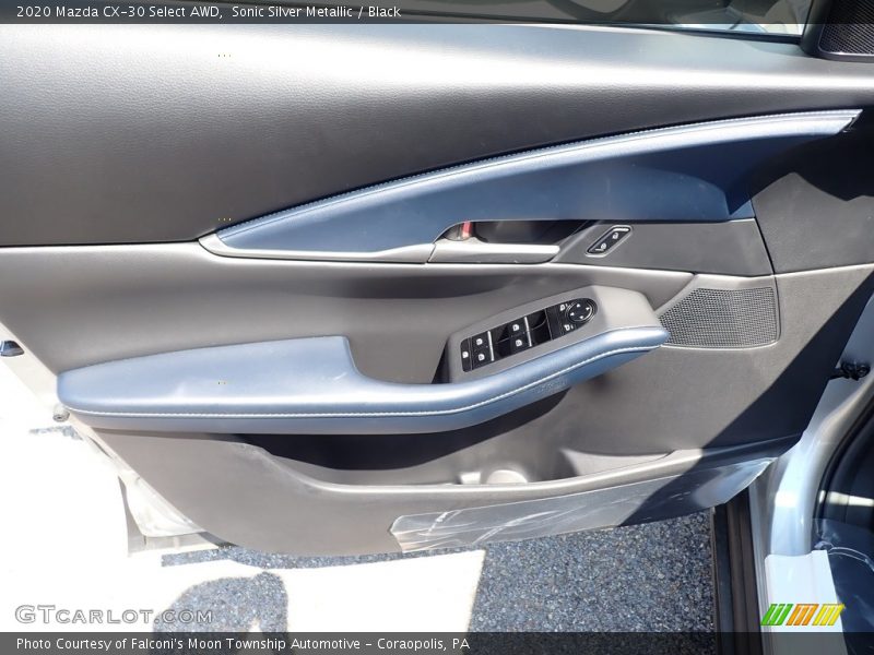 Sonic Silver Metallic / Black 2020 Mazda CX-30 Select AWD