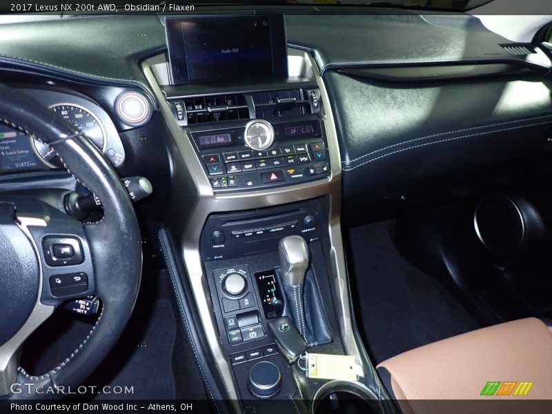 Obsidian / Flaxen 2017 Lexus NX 200t AWD
