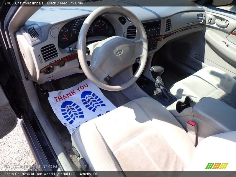 Black / Medium Gray 2005 Chevrolet Impala