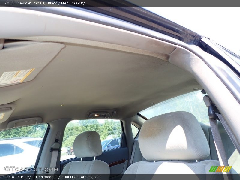 Black / Medium Gray 2005 Chevrolet Impala