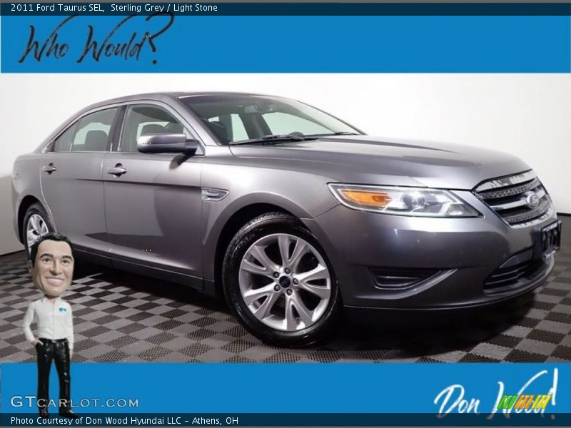 Sterling Grey / Light Stone 2011 Ford Taurus SEL