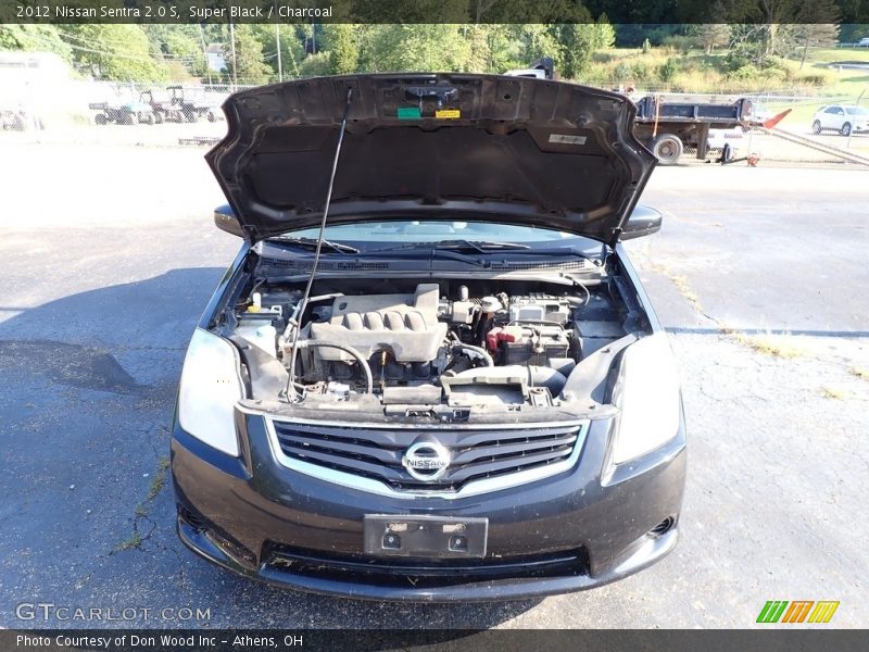 Super Black / Charcoal 2012 Nissan Sentra 2.0 S