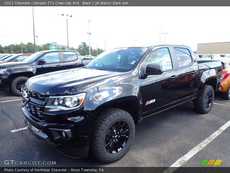 Black / Jet Black/­Dark Ash 2021 Chevrolet Colorado Z71 Crew Cab 4x4
