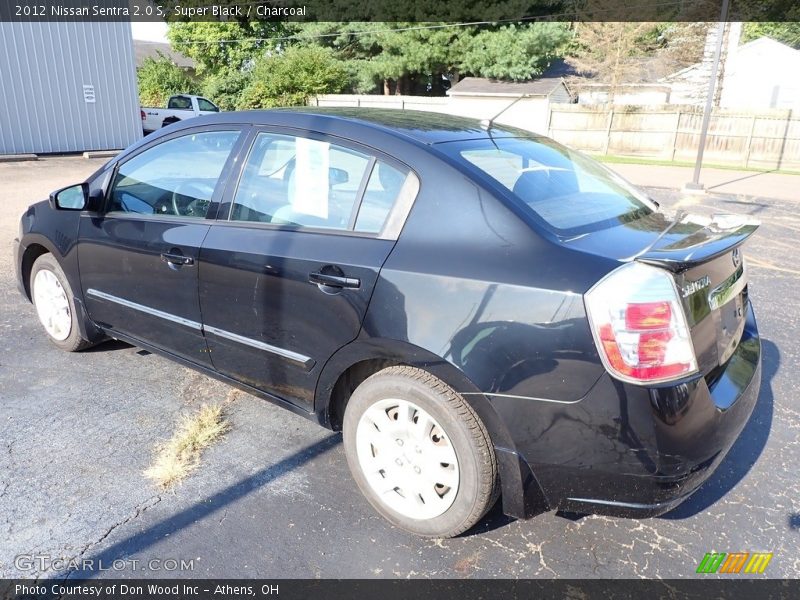 Super Black / Charcoal 2012 Nissan Sentra 2.0 S