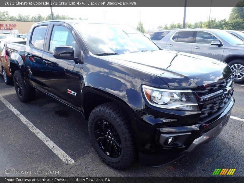 Black / Jet Black/­Dark Ash 2021 Chevrolet Colorado Z71 Crew Cab 4x4