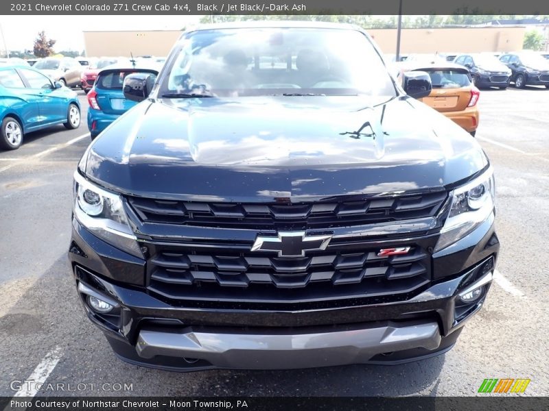 Black / Jet Black/­Dark Ash 2021 Chevrolet Colorado Z71 Crew Cab 4x4