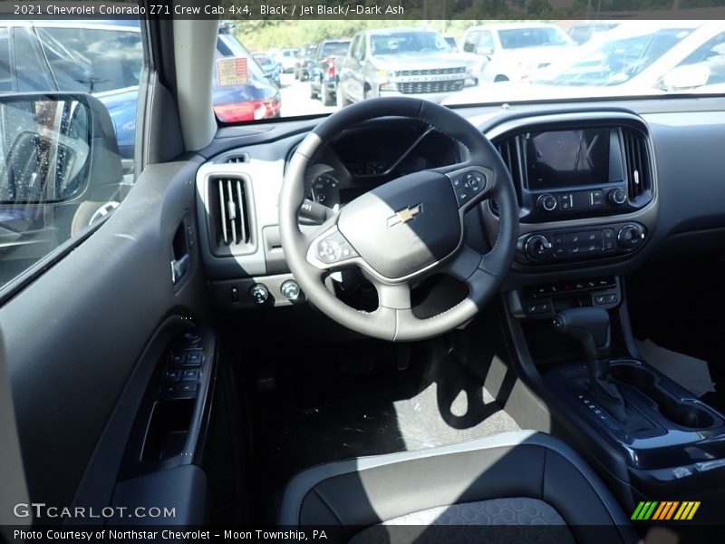 Black / Jet Black/­Dark Ash 2021 Chevrolet Colorado Z71 Crew Cab 4x4