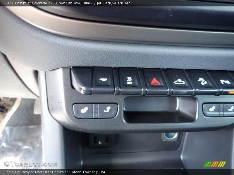Black / Jet Black/­Dark Ash 2021 Chevrolet Colorado Z71 Crew Cab 4x4