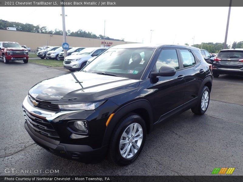 Mosaic Black Metallic / Jet Black 2021 Chevrolet TrailBlazer LS