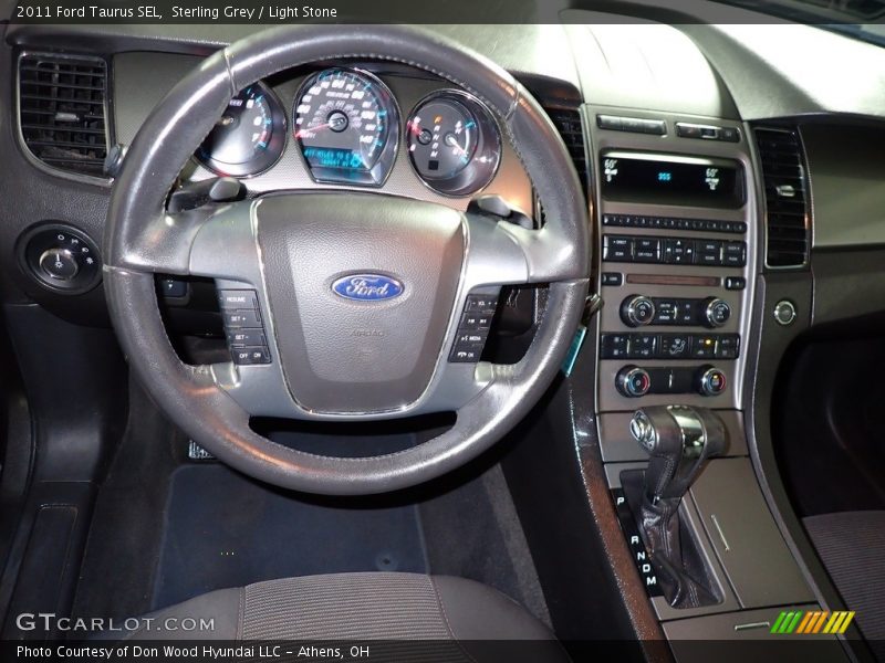 Sterling Grey / Light Stone 2011 Ford Taurus SEL