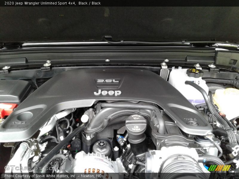 Black / Black 2020 Jeep Wrangler Unlimited Sport 4x4