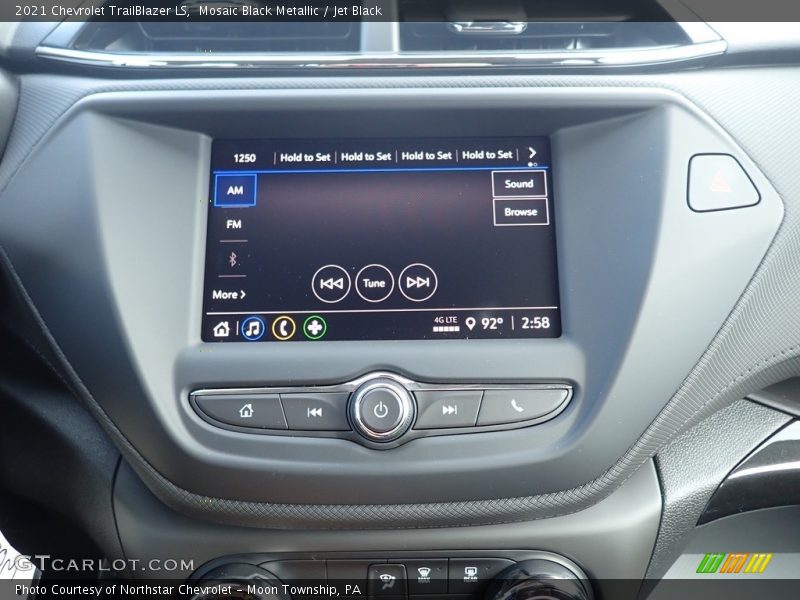 Mosaic Black Metallic / Jet Black 2021 Chevrolet TrailBlazer LS