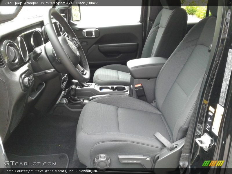 Black / Black 2020 Jeep Wrangler Unlimited Sport 4x4