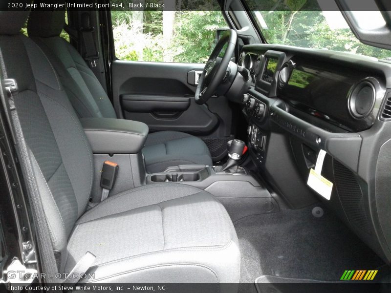 Black / Black 2020 Jeep Wrangler Unlimited Sport 4x4