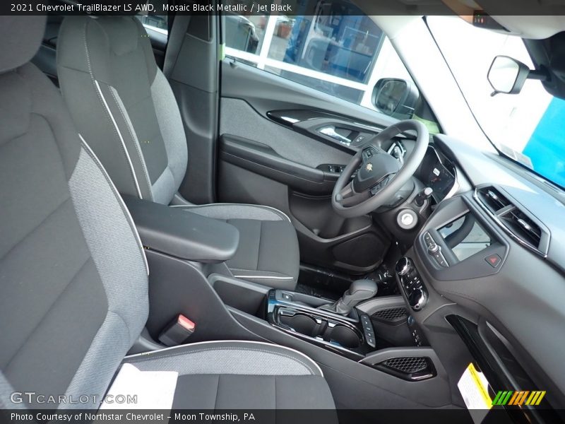 Mosaic Black Metallic / Jet Black 2021 Chevrolet TrailBlazer LS AWD