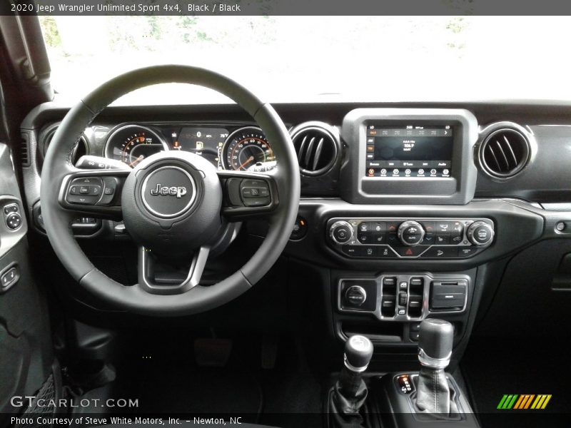 Black / Black 2020 Jeep Wrangler Unlimited Sport 4x4