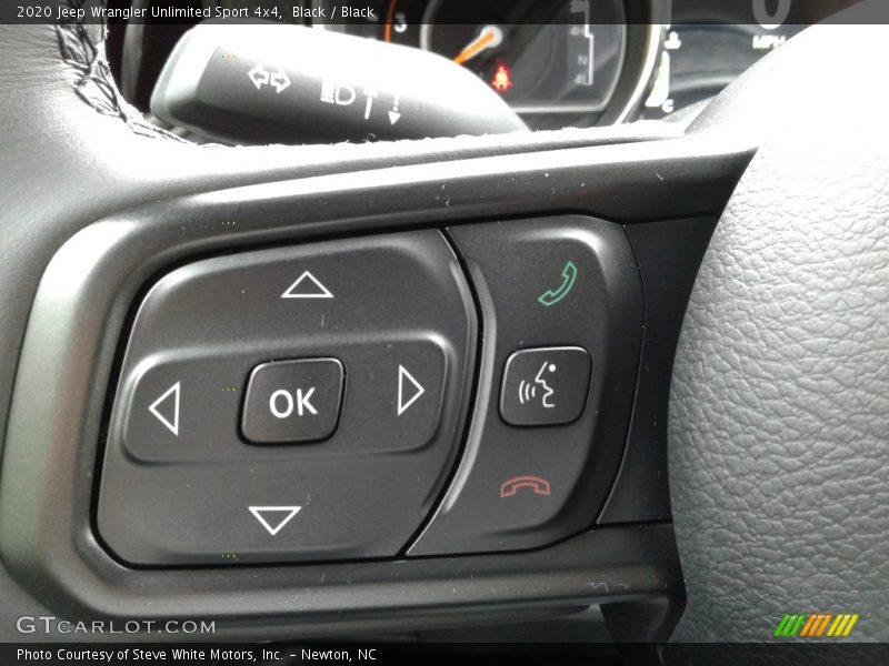Black / Black 2020 Jeep Wrangler Unlimited Sport 4x4