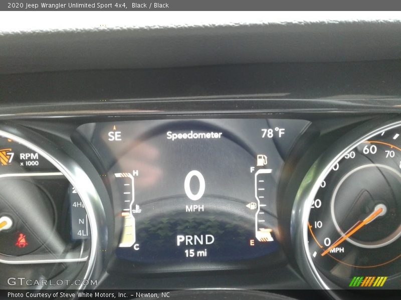 Black / Black 2020 Jeep Wrangler Unlimited Sport 4x4