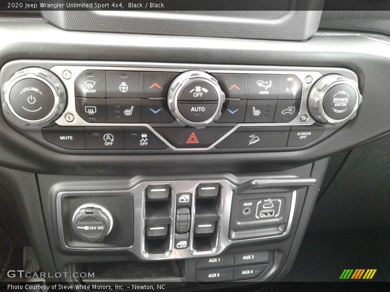 Black / Black 2020 Jeep Wrangler Unlimited Sport 4x4