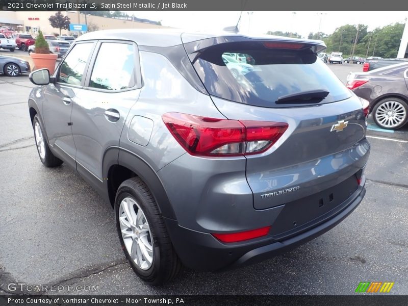 Satin Steel Metallic / Jet Black 2021 Chevrolet TrailBlazer LS