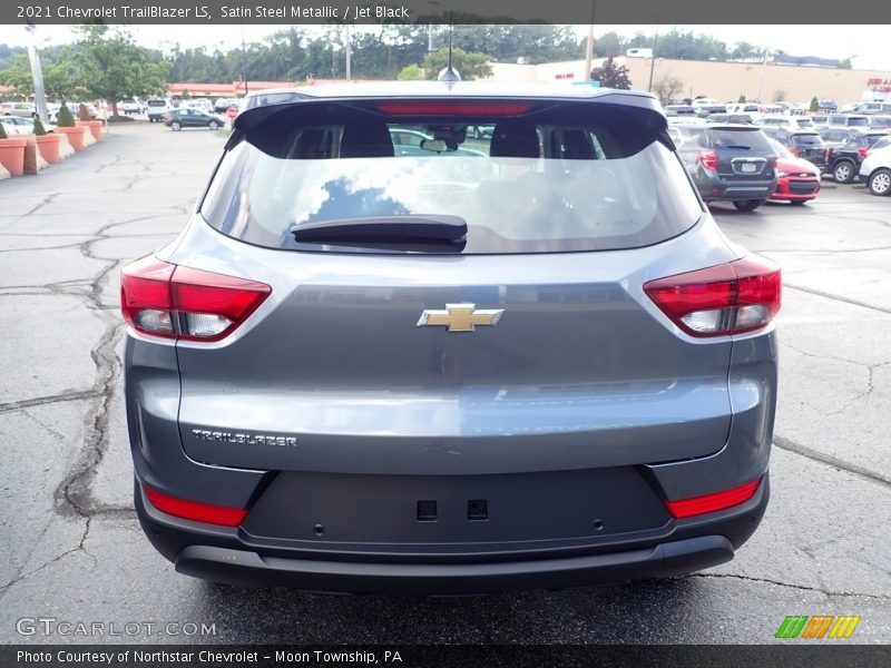 Satin Steel Metallic / Jet Black 2021 Chevrolet TrailBlazer LS