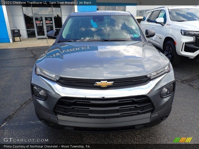 Satin Steel Metallic / Jet Black 2021 Chevrolet TrailBlazer LS
