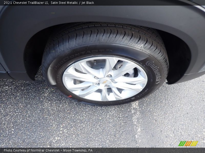 Satin Steel Metallic / Jet Black 2021 Chevrolet TrailBlazer LS