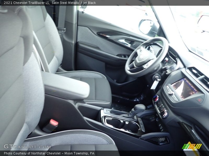 Satin Steel Metallic / Jet Black 2021 Chevrolet TrailBlazer LS