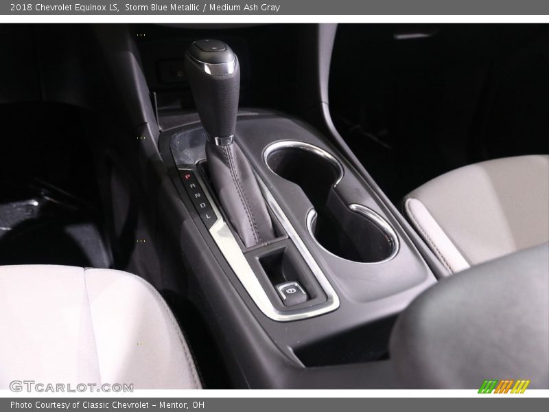 Storm Blue Metallic / Medium Ash Gray 2018 Chevrolet Equinox LS
